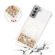 Силиконовый (TPU) чехол Deexe Liquid Glitter для Samsung Galaxy S21 FE (G990) - Shiny Hearts (230628B). Фото 6 из 7