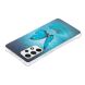 Силиконовый (TPU) чехол Deexe LumiCase для Samsung Galaxy A53 - Blue Butterfly (292631D). Фото 3 из 5