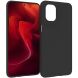 Силиконовый (TPU) чехол Deexe Matte Case для Motorola Moto G55 - Black (366105B). Фото 1 из 4
