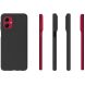 Силиконовый (TPU) чехол Deexe Matte Case для Motorola Moto G55 - Black (366105B). Фото 4 из 4