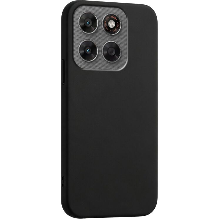 Силіконовий (TPU) чохол Deexe Matte Case для Motorola Moto G77 / Moto G67 - Black (406842B) Силіконовий (TPU) чохол Deexe Matte Case для Motorola Moto G77 / Moto G67 - Black: фото 3 з 8