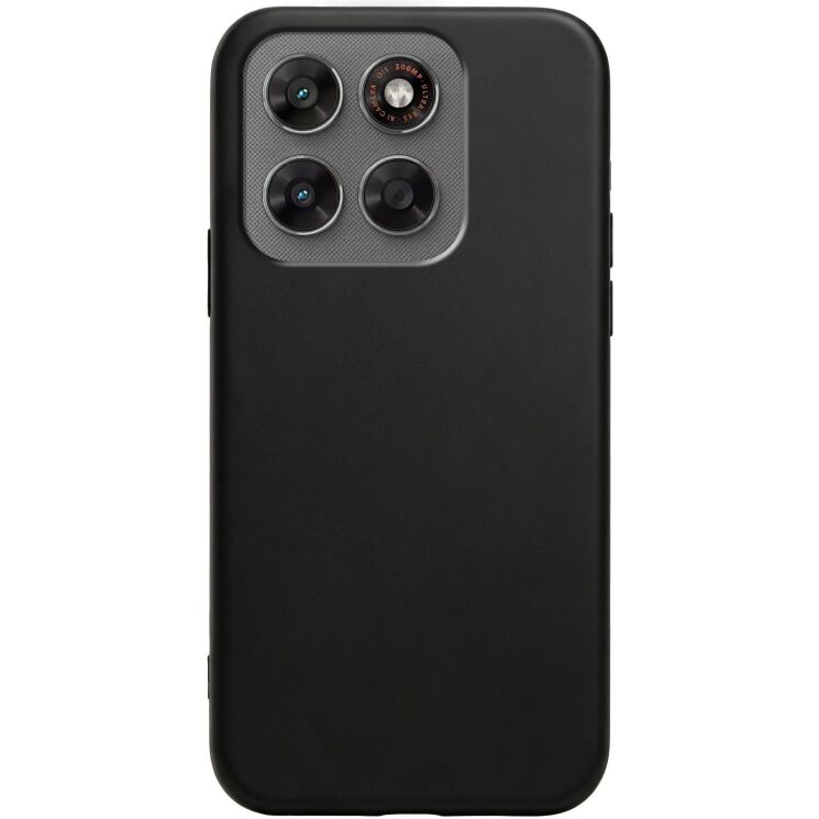 Силіконовий (TPU) чохол Deexe Matte Case для Motorola Moto G77 / Moto G67 - Black (406842B) Силіконовий (TPU) чохол Deexe Matte Case для Motorola Moto G77 / Moto G67 - Black: фото 2 з 8