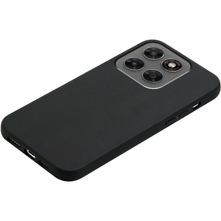 Силіконовий (TPU) чохол Deexe Matte Case для Motorola Moto G77 / Moto G67 - Black (406842B) Силіконовий (TPU) чохол Deexe Matte Case для Motorola Moto G77 / Moto G67 - Black: фото 4 з 8
