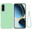 Силиконовый (TPU) чехол Deexe Silicone Case для Samsung Galaxy A37 (A376) - Green (406011G)