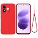 Силиконовый (TPU) чехол Deexe Silicone Case для Xiaomi Redmi Note 17 (4G/5G) - Red (430042R). Фото 1 из 9