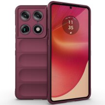 Силиконовый (TPU) чехол Deexe Terra Case для Motorola Signature - Wine Red: фото 1 из 6