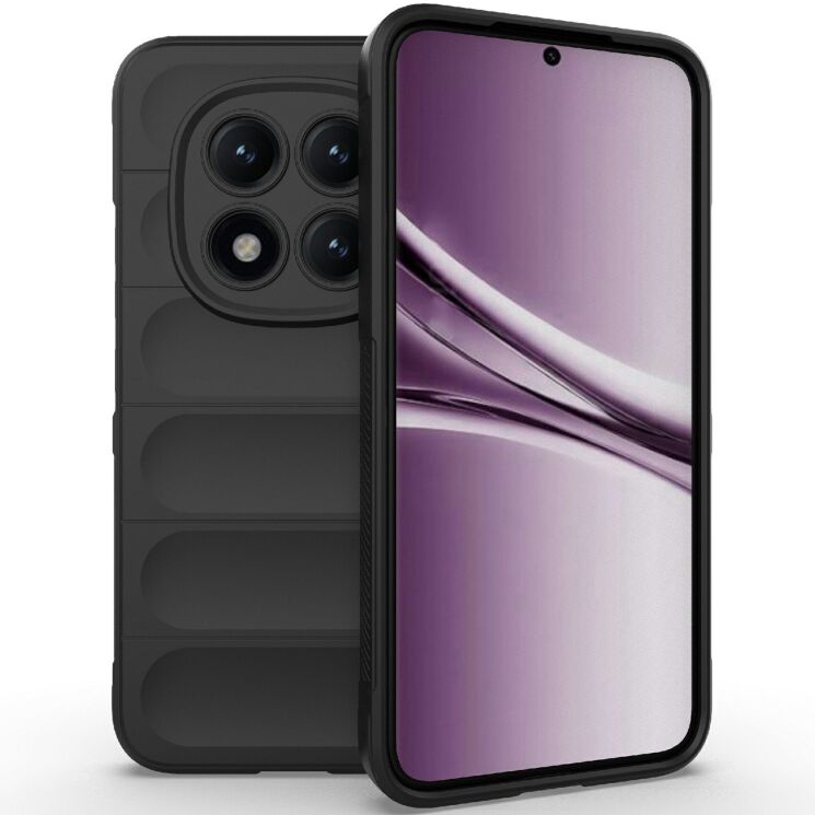 Силиконовый (TPU) чехол Deexe Terra Case для Xiaomi Redmi Note 15 Pro Plus / Poco M8 Pro 5G - Black: фото 1 из 6