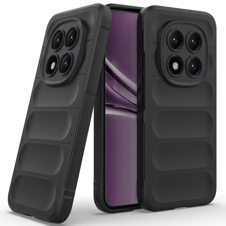 Силиконовый (TPU) чехол Deexe Terra Case для Xiaomi Redmi Note 15 Pro Plus / Poco M8 Pro 5G - Black: фото 2 из 6