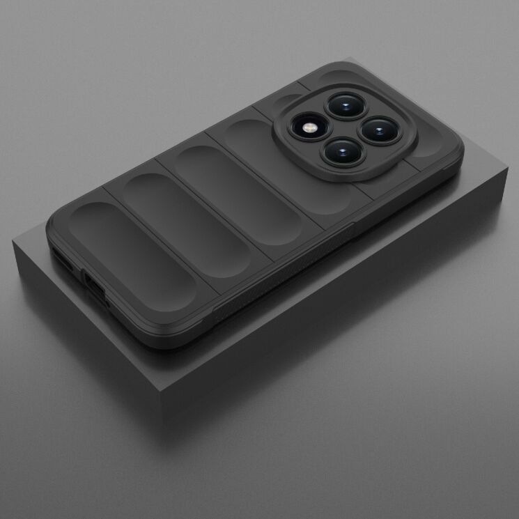 Силиконовый (TPU) чехол Deexe Terra Case для Xiaomi Redmi Note 15 Pro Plus / Poco M8 Pro 5G - Black: фото 3 из 6