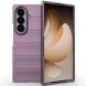 Силиконовый (TPU) чехол Deexe Terra Case (FF) для Samsung Galaxy Fold 8 Ultra - Light Purple (424015LV). Фото 2 из 6