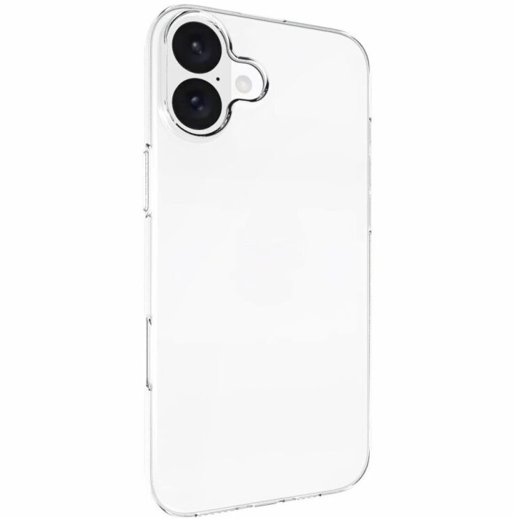 Силиконовый (TPU) чехол Deexe UltraThin для Apple iPhone 16 Plus - Transparent: фото 2 из 7