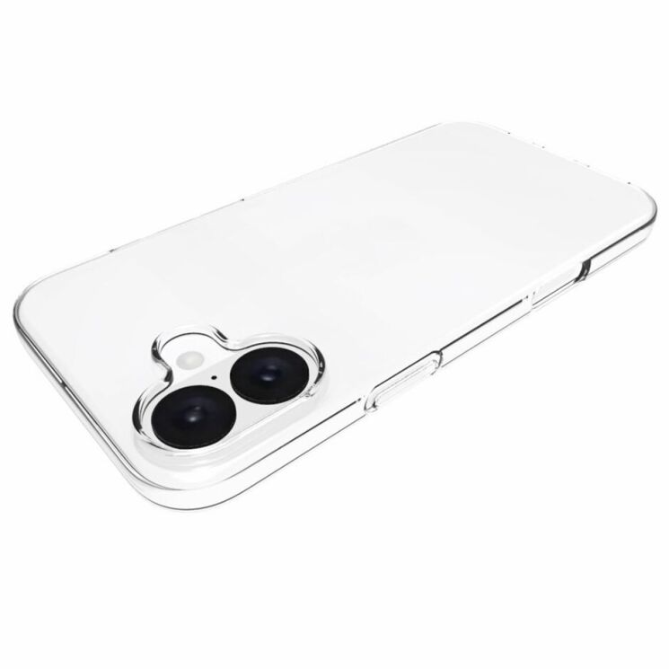 Силиконовый (TPU) чехол Deexe UltraThin для Apple iPhone 16 Plus - Transparent: фото 4 из 7