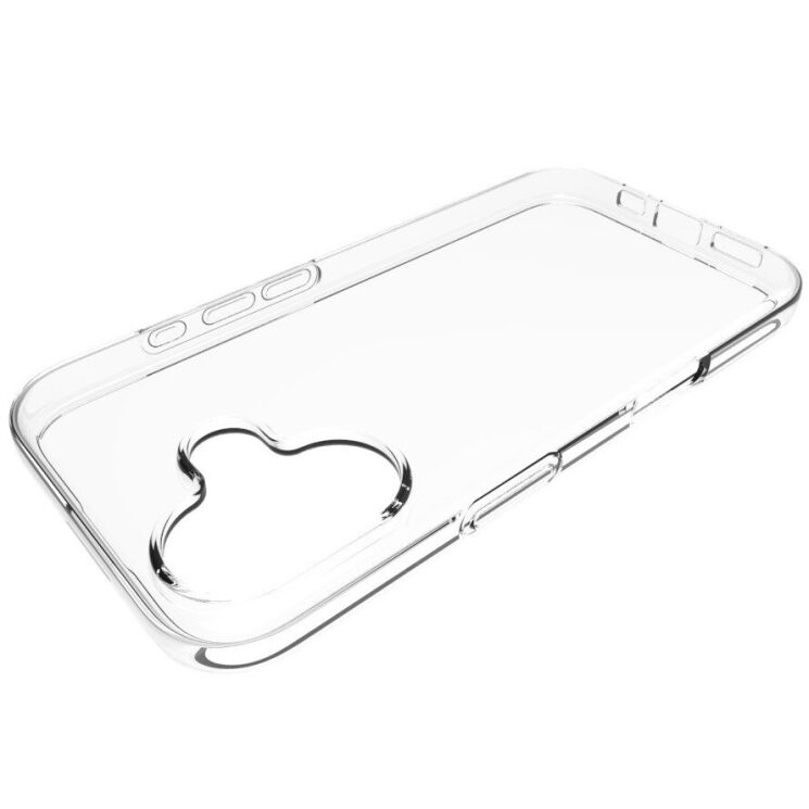 Силиконовый (TPU) чехол Deexe UltraThin для Apple iPhone 17 - Transparent: фото 3 из 5