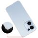 Силіконовий (TPU) чохол Deexe UltraThin для OPPO Reno 13 5G - Transparent (376543T). Фото 4 з 4