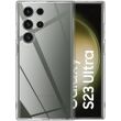 Силиконовый (TPU) чехол Deexe UltraThin для Samsung Galaxy S23 Ultra (S918) - Transparent (321012T)