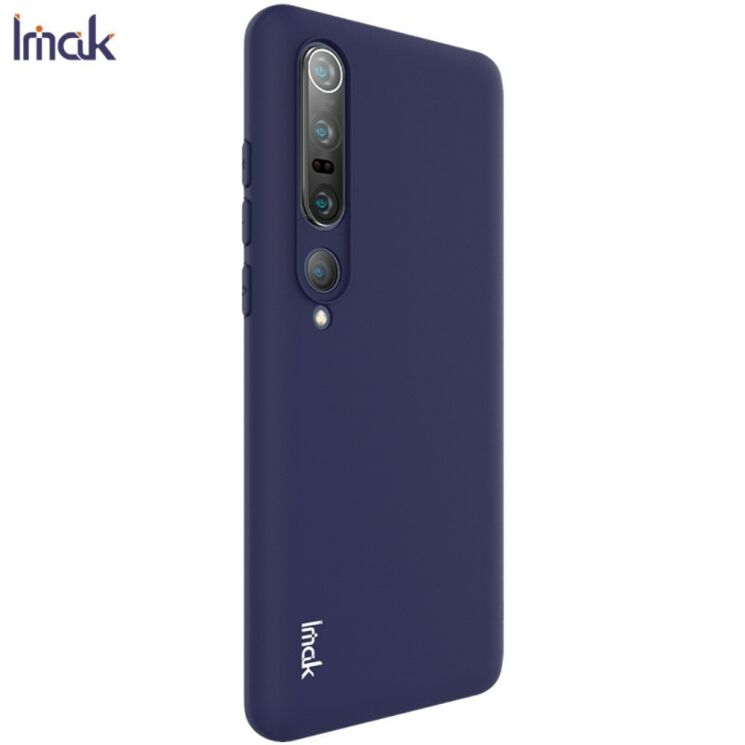Силиконовый (TPU) чехол IMAK UC-1 Series для Xiaomi Mi 10 Pro - Dark Blue: фото 3 из 6