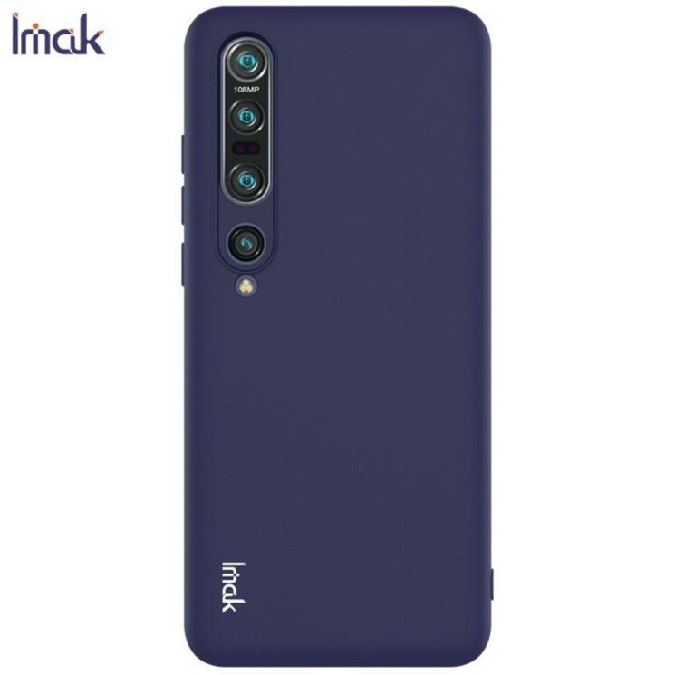 Силиконовый (TPU) чехол IMAK UC-1 Series для Xiaomi Mi 10 Pro - Dark Blue: фото 5 из 6