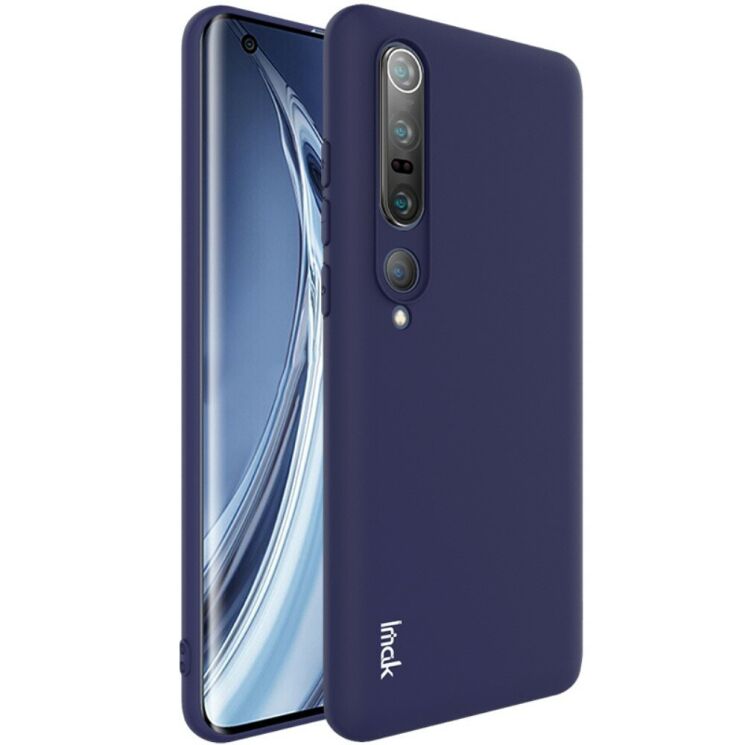 Силиконовый (TPU) чехол IMAK UC-1 Series для Xiaomi Mi 10 Pro - Dark Blue: фото 1 из 6
