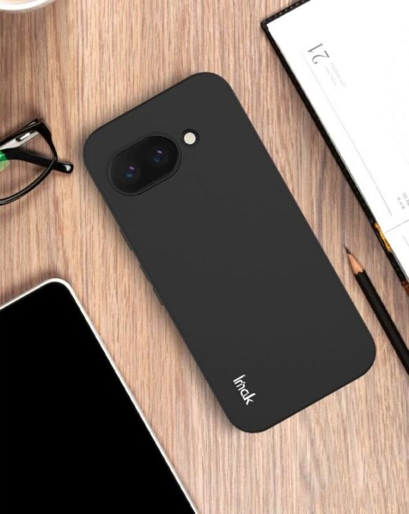 Силиконовый (TPU) чехол IMAK UC-3 Series для Google Pixel 9a - Black: фото 7 из 8