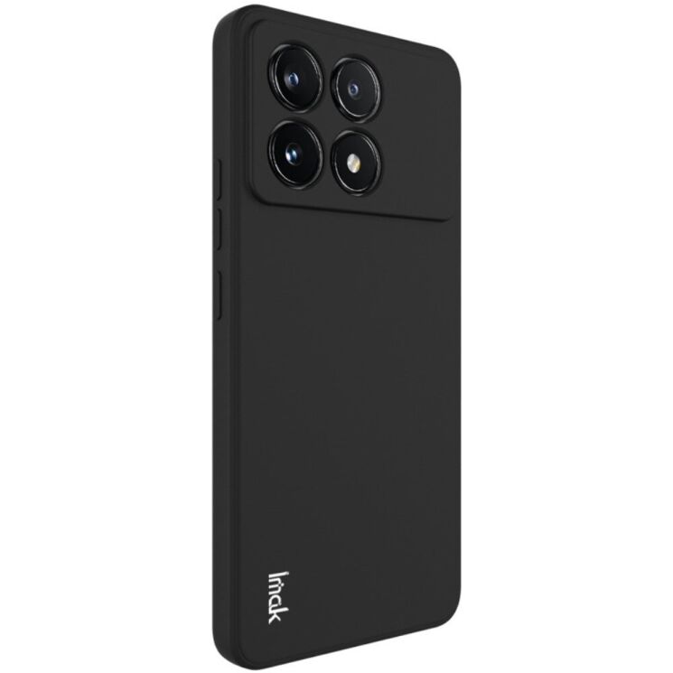 Силиконовый (TPU) чехол IMAK UC-4 Series для Xiaomi Poco F6 Pro - Black: фото 4 из 13