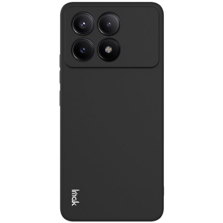 Силиконовый (TPU) чехол IMAK UC-4 Series для Xiaomi Poco F6 Pro - Black: фото 2 из 13