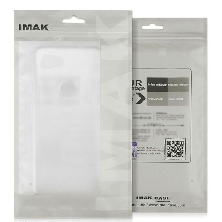 Силиконовый (TPU) чехол IMAK UX-4 Series для Samsung Galaxy S22 Ultra (S908) - Transparent: фото 12 из 12