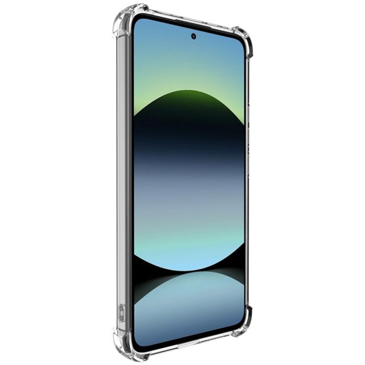 Силиконовый (TPU) чехол IMAK UX-4 Series для Xiaomi Redmi Note 14 4G - Transparent: фото 2 из 10