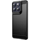 Силиконовый (TPU) чехол MOFI Carbon Fiber для Motorola Edge 70 - Black: фото 1 из 9