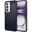 Силиконовый (TPU) чехол MOFI Carbon Fiber для OPPO Reno 12 Pro - Blue (356901L)
