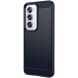 Силиконовый (TPU) чехол MOFI Carbon Fiber для OPPO Reno 12 Pro - Blue (356901L). Фото 2 из 9