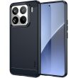 Силіконовий (TPU) чохол MOFI Carbon Fiber для Xiaomi 15 Pro - Blue (371113L)