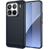 Силіконовий (TPU) чохол MOFI Carbon Fiber для Xiaomi 15 Pro - Blue (371113L)