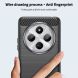 Силиконовый (TPU) чехол MOFI Carbon Fiber для Xiaomi Redmi 14C / Redmi A4 5G / Poco C75 - Black (366010B). Фото 8 из 9