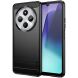 Силиконовый (TPU) чехол MOFI Carbon Fiber для Xiaomi Redmi 14C / Redmi A4 5G / Poco C75 - Black (366010B). Фото 1 из 9