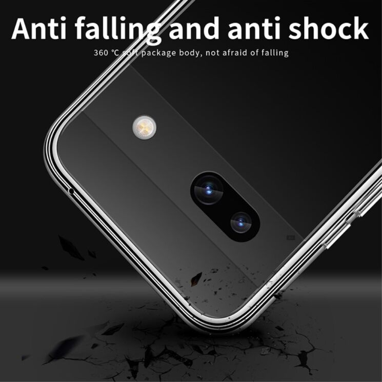 Силиконовый (TPU) чехол MOFI Thin Guard для Google Pixel 8A - Transparent: фото 9 из 10