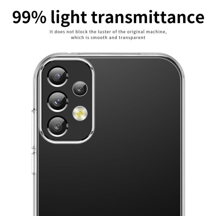 Силиконовый (TPU) чехол MOFI Thin Guard для Samsung Galaxy A53 (A536) - Transparent: фото 7 из 11