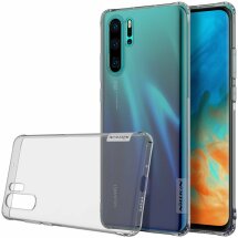 Силиконовый (TPU) чехол NILLKIN Nature для Huawei P30 Pro - Grey: фото 1 из 14