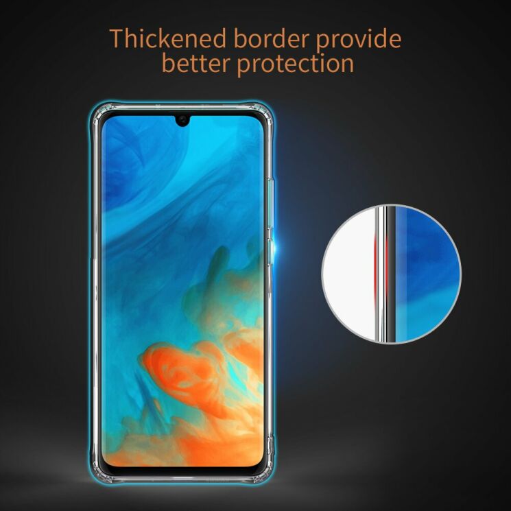 Силиконовый (TPU) чехол NILLKIN Nature для Huawei P30 Pro - Grey: фото 11 из 14