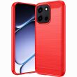Силиконовый (TPU) чехол UniCase Carbon для OnePlus Nord 6 - Red (411910R)