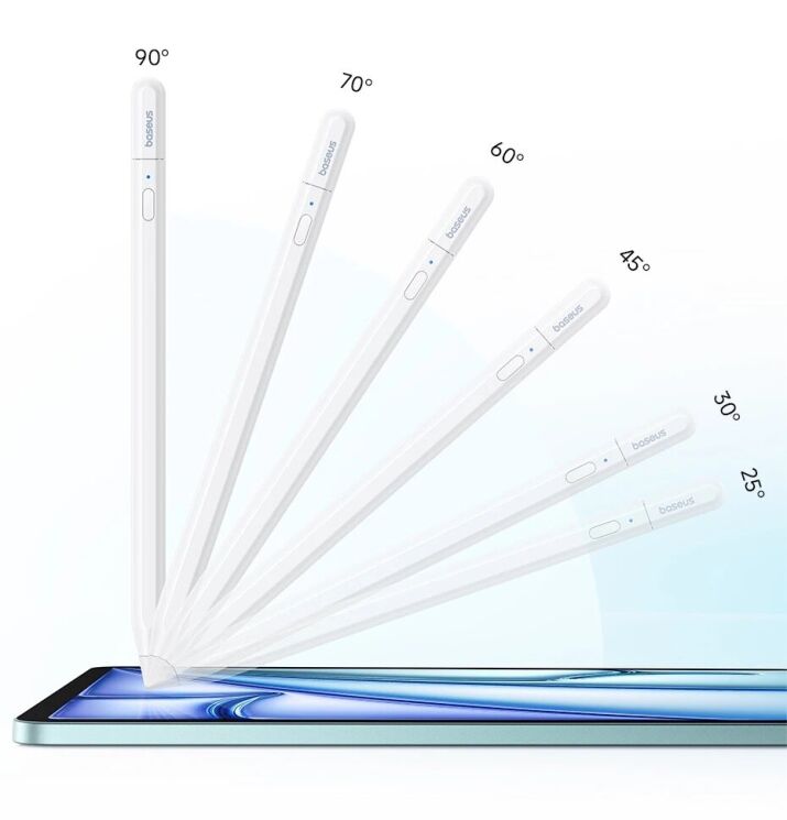 Стилус Baseus PS3 Air Smooth Writing (B00012) - Moon White (950187W) Стилус Baseus PS3 Air Smooth Writing (B00012) - Moon White: фото 13 из 30