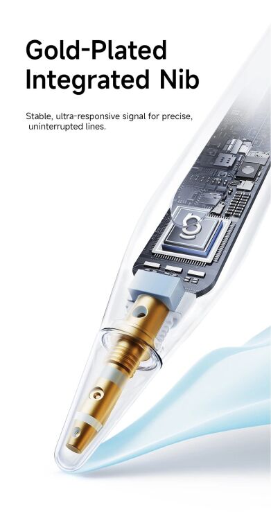 Стилус Baseus PS3 Air Smooth Writing (B00012) - Moon White (950187W) Стилус Baseus PS3 Air Smooth Writing (B00012) - Moon White: фото 9 из 30