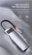 USB HUB BASEUS Metal Gleam Series 6 in 1 Multifunctional Type-C Docking Station (WKWG000003) - Blue (895818L). Фото 21 из 27