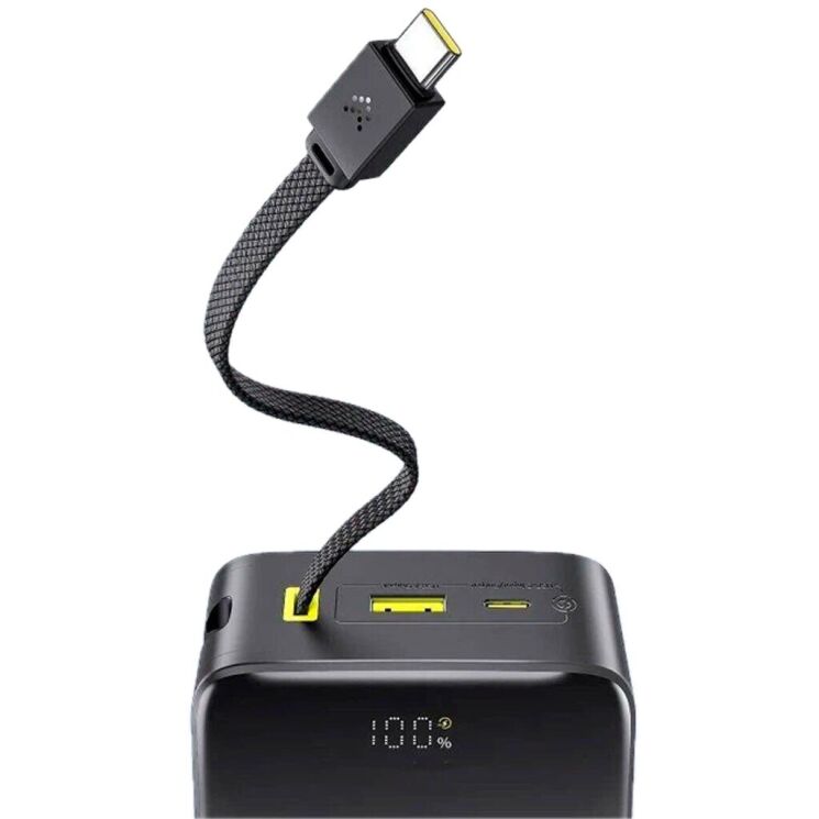 Внешний аккумулятор Baseus EnerFill FC51 Bipow 2 Pro 22.5W (30000mAh) + кабель Type-C (E0028100) - Black (995737B) Внешний аккумулятор Baseus EnerFill FC51 Bipow 2 Pro 22.5W (30000mAh) + кабель Type-C (E0028100) - Black: фото 2 из 7