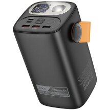 Зовнішній акумулятор Hoco DB160 Astrum PD100W (60000mAh) - Black: фото 1 з 7