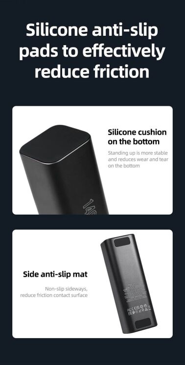 Зовнішній акумулятор Hoco Q17 Electric PD140W (25000mAh) - Black: фото 17 з 18