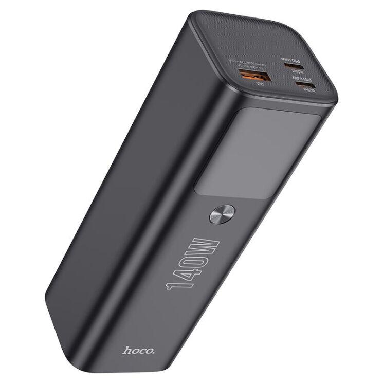 Зовнішній акумулятор Hoco Q17 Electric PD140W (25000mAh) - Black: фото 2 з 18