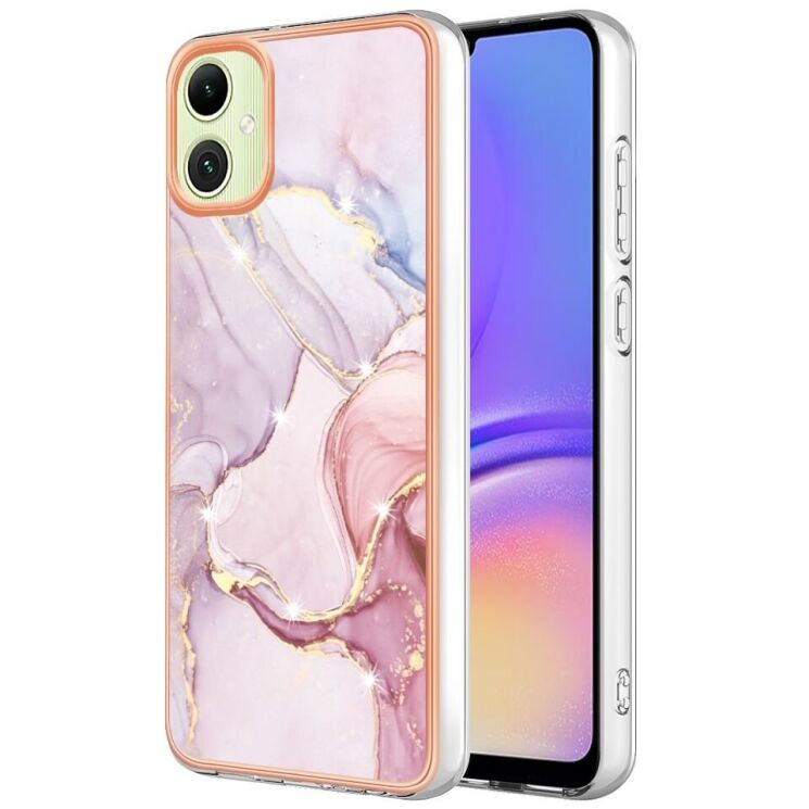 Захисний чохол Deexe Marble Case для Samsung Galaxy A06 (A065) - Rose Gold: фото 1 з 6