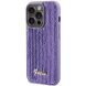 Защитный чехол Guess Sequin Script Metal для Apple iPhone 15 Pro Max - Purple (349628V). Фото 4 из 7