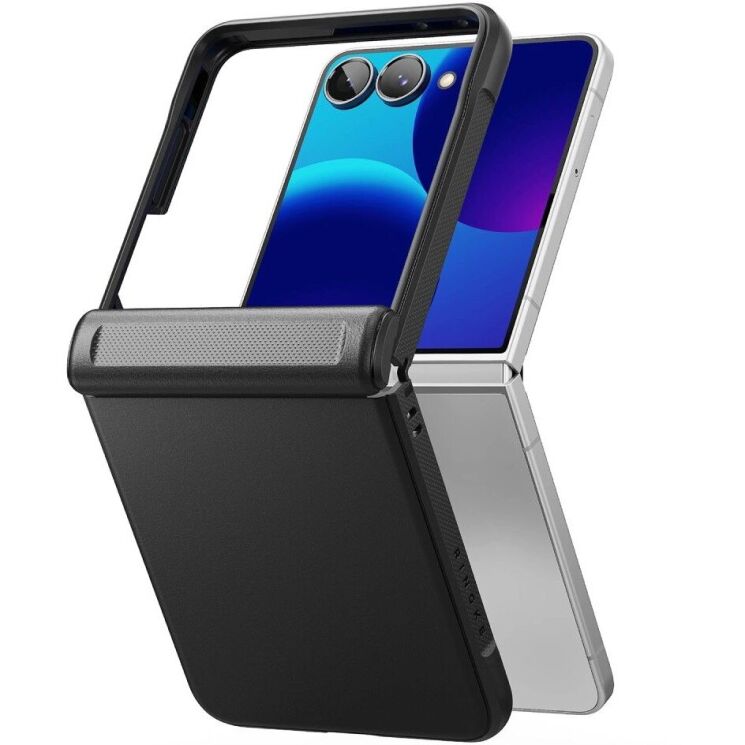 Защитный чехол Ringke Onyx Flap для Samsung Galaxy Flip 8 (8800380460584) - Black: фото 2 из 20
