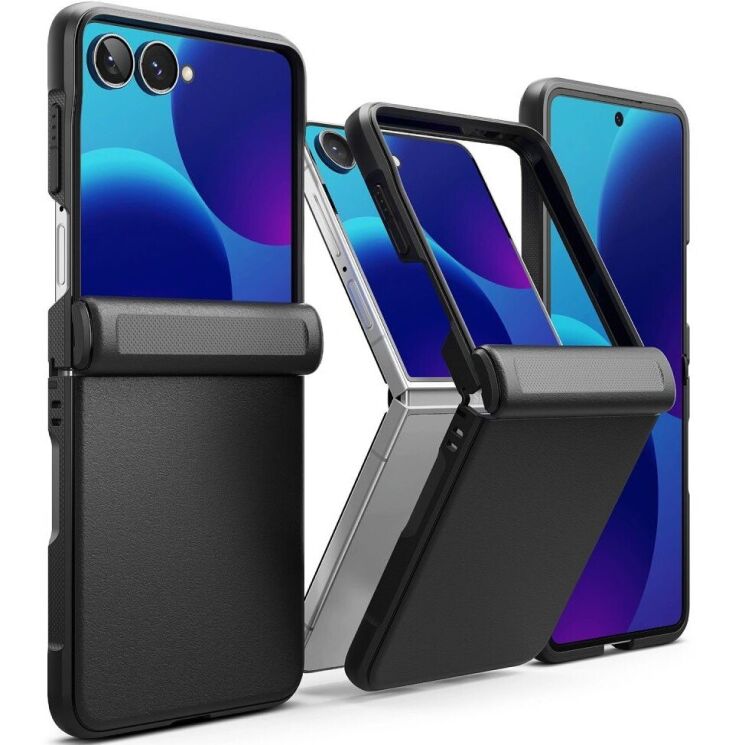 Защитный чехол Ringke Onyx Flap для Samsung Galaxy Flip 8 (8800380460584) - Black: фото 4 из 20